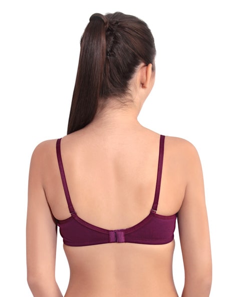 Floret Women's Cotton Push up Padded Bra – Online Shopping site in India