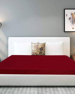 stylista Mattress Protector Waterproof Terry Cotton King Size Bed Size 72'X72'-picture-33