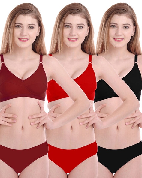 Buy online Set Of 2 Full Coverage Minimizer Bra from lingerie for
