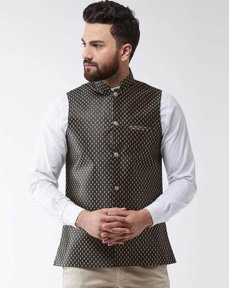 Buy Black Blazers Waistcoats for Men by SOJANYA Online