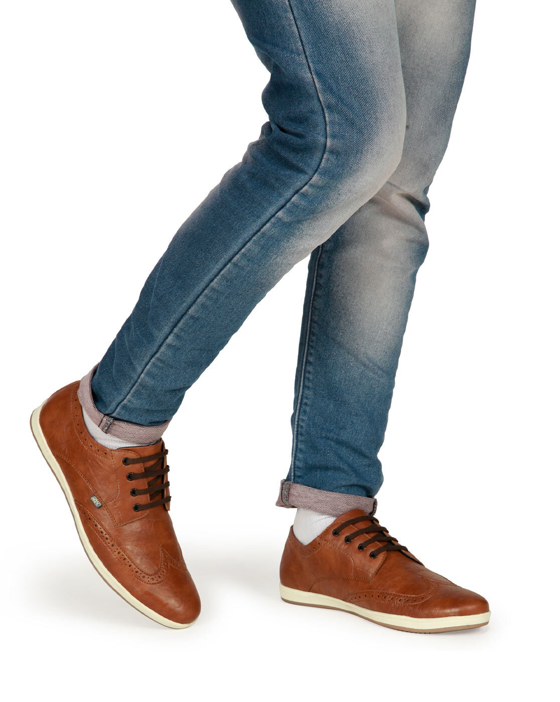 Ved målbar embargo Buy Tan Casual Shoes for Men by ID Online | Ajio.com