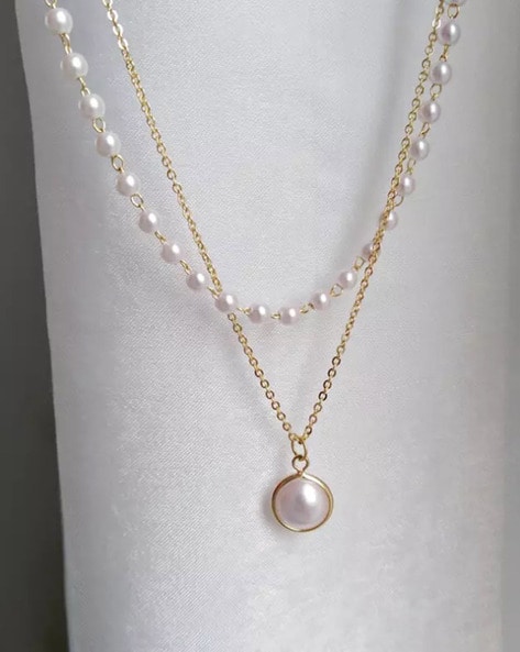 Circle Pearl Pendant | Ornate Pendant
