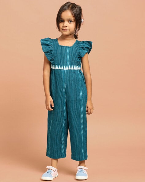 Peacocks store striped jumpsuit