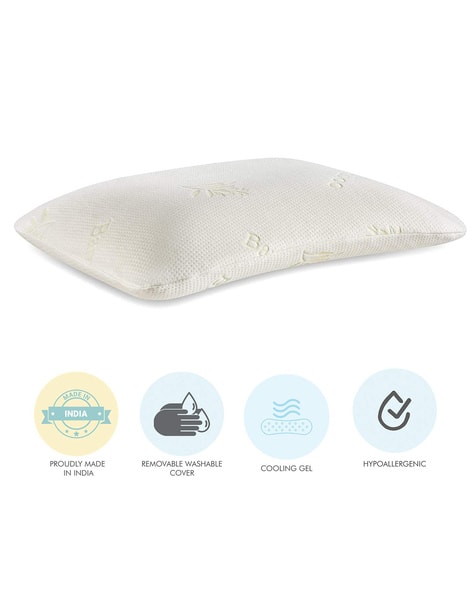 The White Willow Orthopedic Memory Foam Bed Pillow