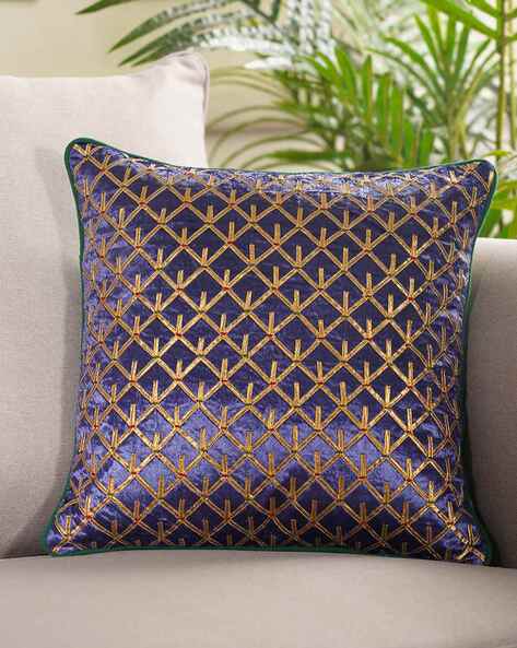 Geo shop print cushions