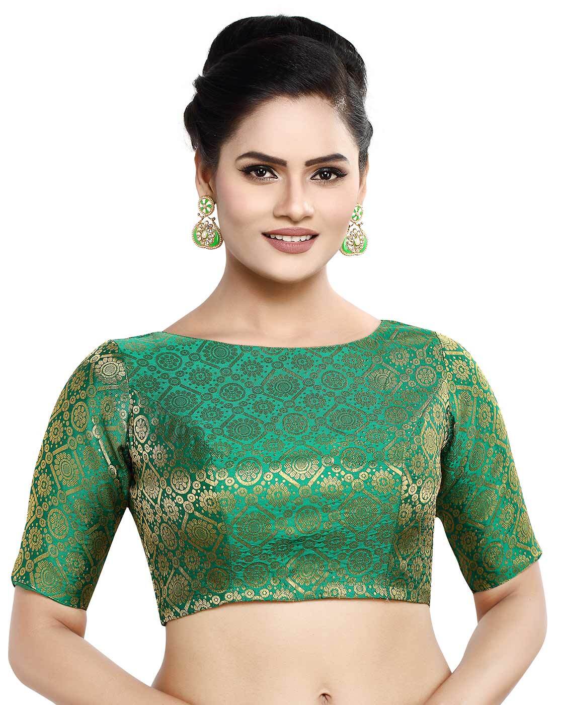 Buy Green Blouses for Women by Madhu Fashion Online | Ajio.com