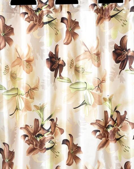 Buy Brown & Beige Curtains & Accessories for Home & Kitchen by Home Sizzler  Online