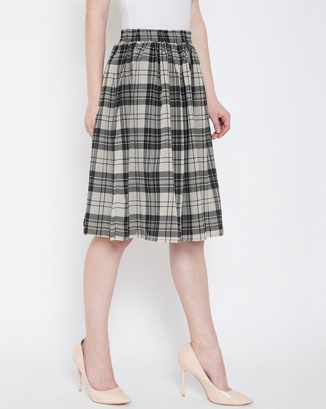 Checked Skirts  Buy Checked Skirts online in India