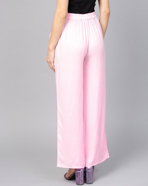 Jaipur Kurti Regular Fit Women Pink Trousers  Buy Jaipur Kurti Regular Fit Women  Pink Trousers Online at Best Prices in India  Flipkartcom