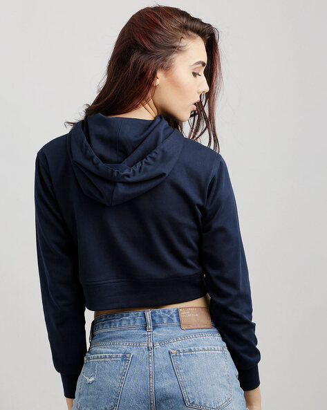 Buy Navy Sweatshirt & Hoodies for Women by MISS CHASE Online
