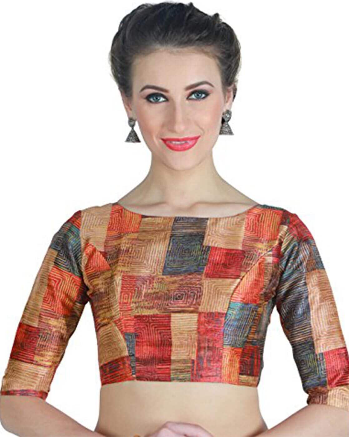 Buy Multicoloured Blouses for Women by Studio Shringaar Online ...