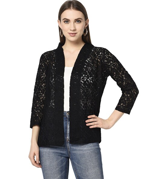 Ladies hot sale lace shrugs