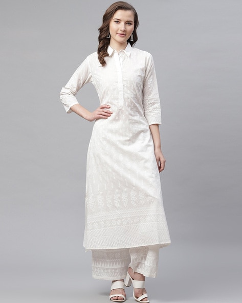 Buy White Kurtis & Tunics for Women by AJIO Online | Ajio.com