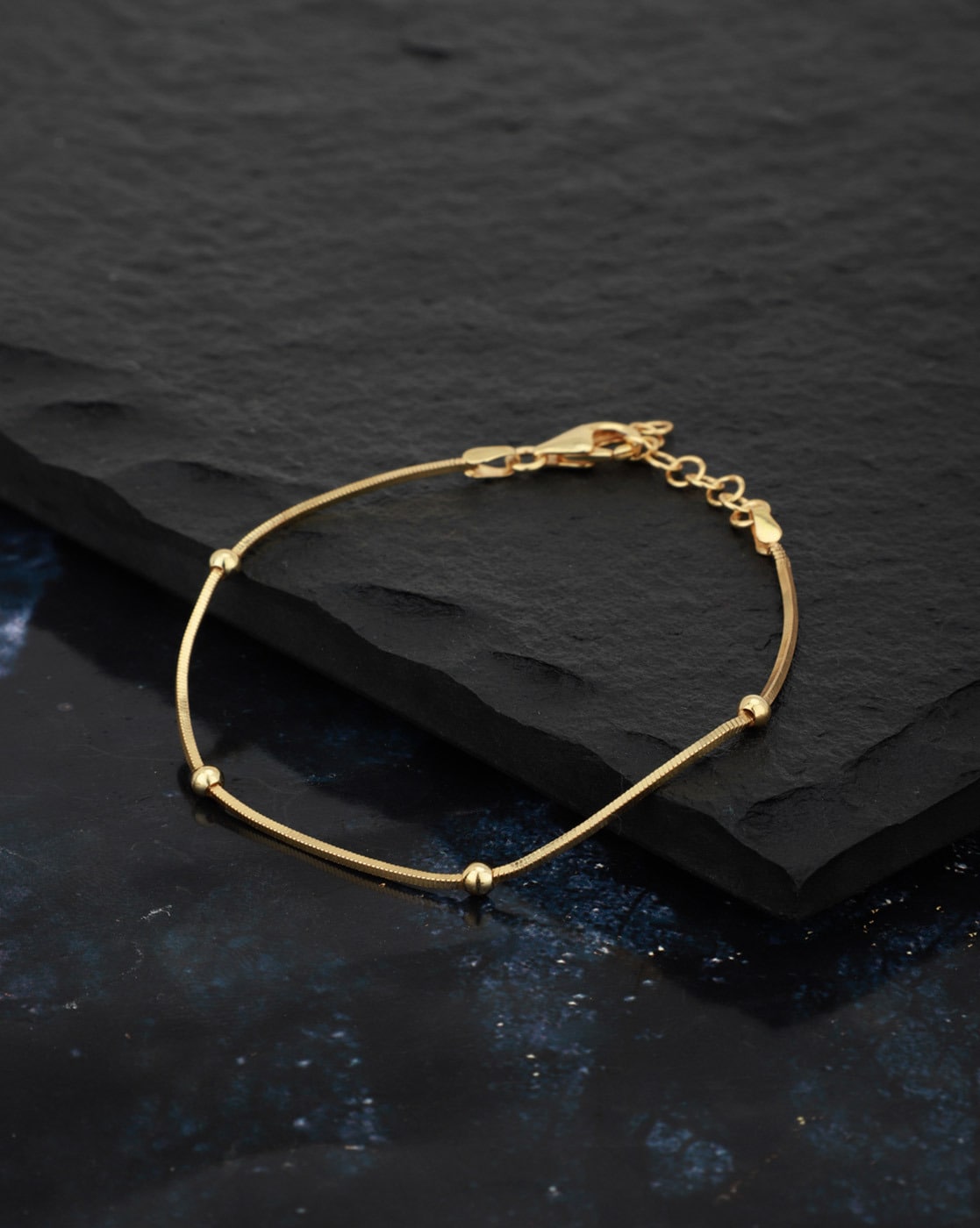 Buy Thin Gold Bracelet 14kt Gold Filled Box Chain Bracelet Online in India   Etsy