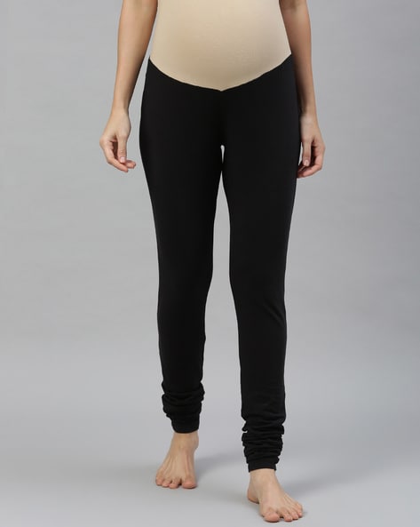 Maternity Rollover-Waist PowerChill 7/8-Length Leggings | Old Navy