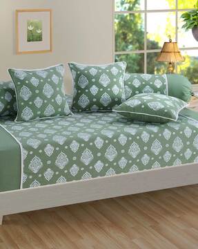 Buy Green Bedsheets for Home Kitchen by Arrabi Online Ajio