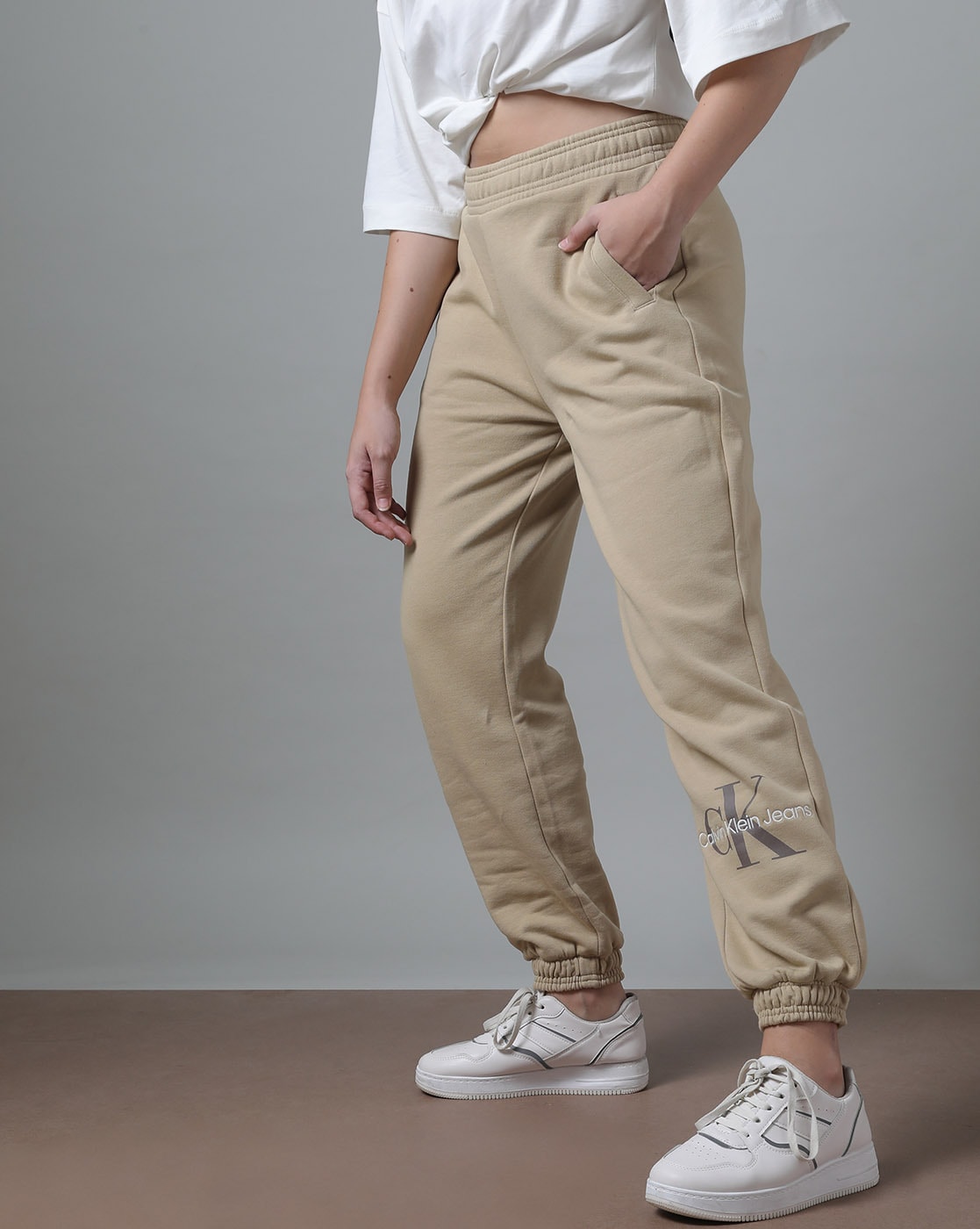 Buy Olive Trousers & Pants for Men by Calvin Klein Jeans Online | Ajio.com