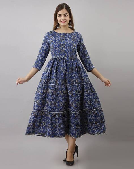 Blue frocks for clearance ladies