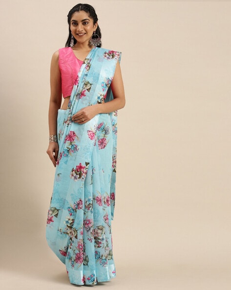 Linen Saree – Monamaar