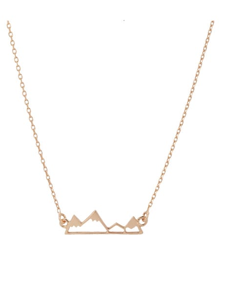 Infinity Style Name Necklace in 18ct Rose Gold Plating | MYKA