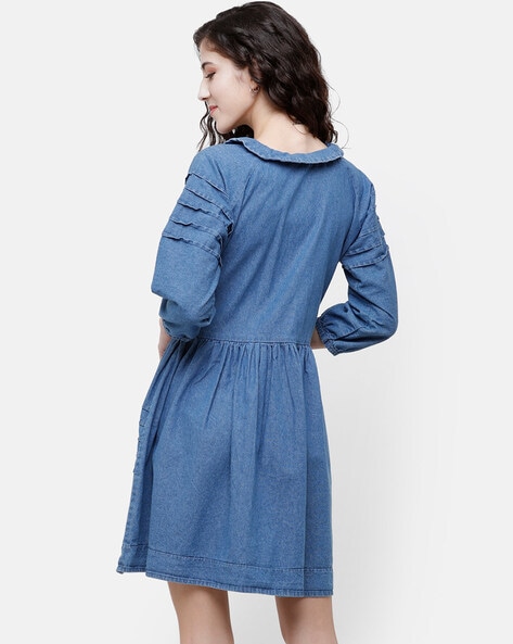 Buy Blue Dresses for Women by ZHEIA Online