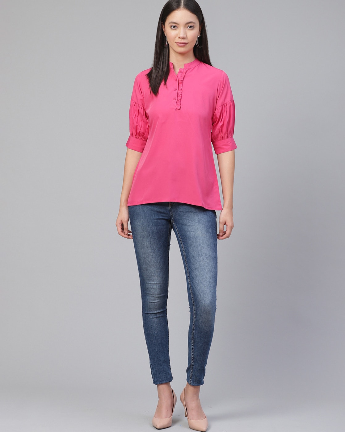 Buy Pink Tops for Women by Ives Online