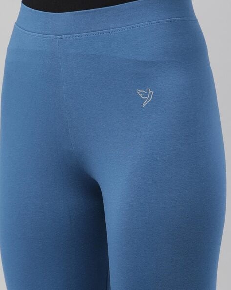 Buy Blue Leggings for Women by Twin Birds Online