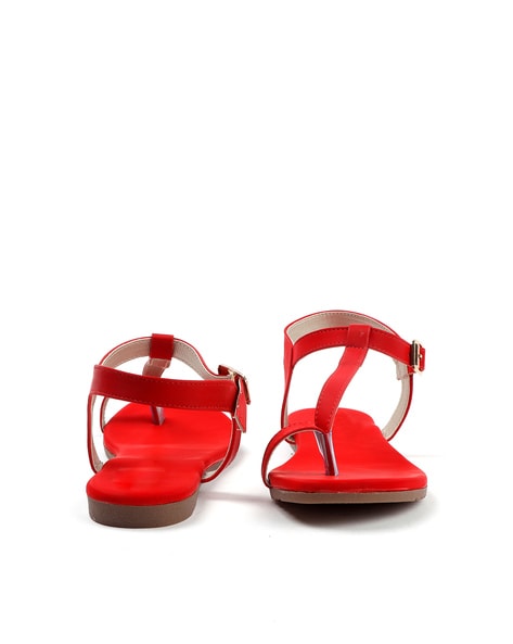 Bata Red Sandals For Women (F561500300, Size:4) in Delhi at best price by  Formidable Merchandise Pvt Ltd - Justdial