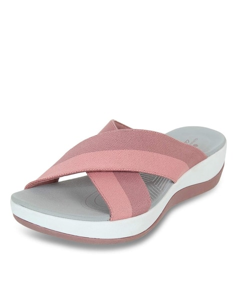 Colourblock Flat Sandals