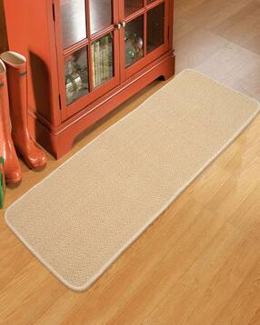 saral home Handloom Cotton Textured Floor Runner 1.6' X 5.9'-picture-23