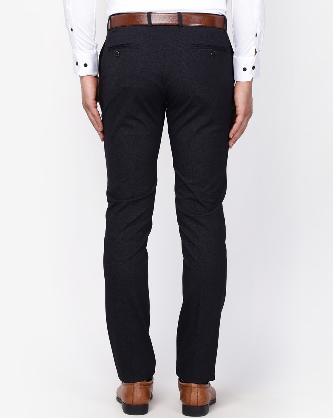 Buy blackberrys Dark Olive Formal Trousers (Size: 30)-NL-DO-MOONFORD # Dark  Olive at Amazon.in