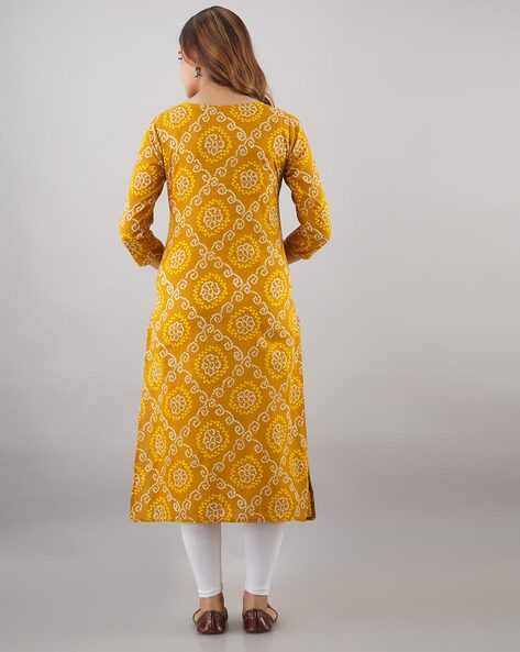 Buy online Yellow Colour Net Kurti from Kurta Kurtis for Women by Jyoti  Bhasin for ₹699 at 13% off | 2024 Limeroad.com