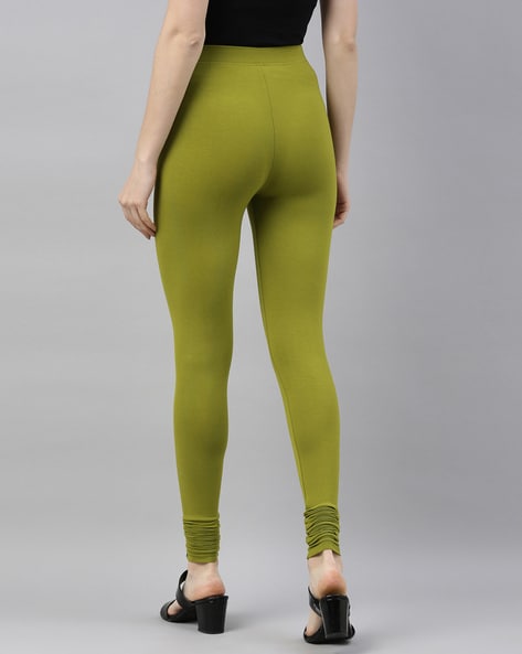 Buy Green Leggings for Women by Twin Birds Online