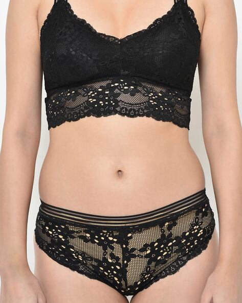 Buy Black Lingerie Sets for Women by Da Intimo Online