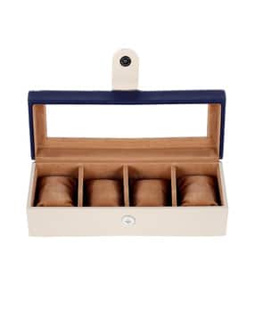 Unisex 4 Slots Watch Organiser Box-image-3