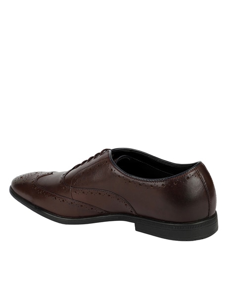 Maroon brogues hot sale