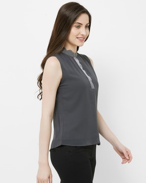 Buy Grey Tops for Women by Mish Online