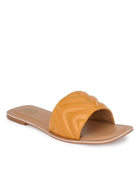 Mustard best sale yellow slippers