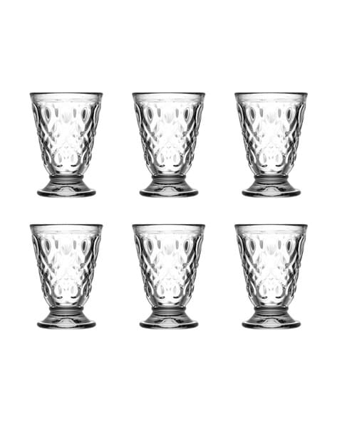 La Rochere Lyonnais Wine Glasses Set of 6 Grey