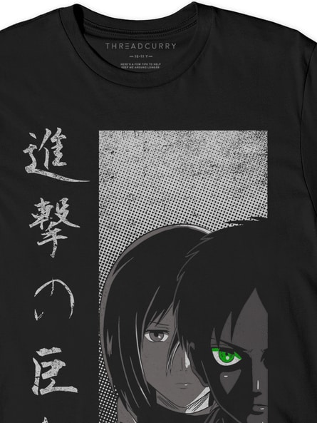 2020 Harajuku Man Attack On Titan T Shirts Tees Shirt Tops Design Cotton  Black ShortSleeved Aesthetic Japanese Anime T Shirt Color  02806 bk  Size  4XL price in Saudi Arabia 