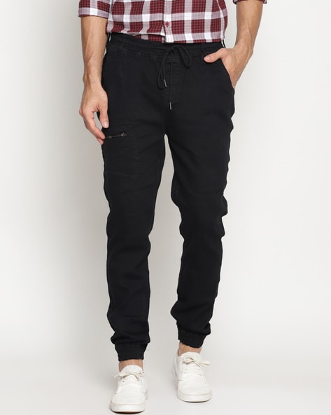 Shop Nuon Black CarrotFit JoggerStyle Jeans Online  Westside