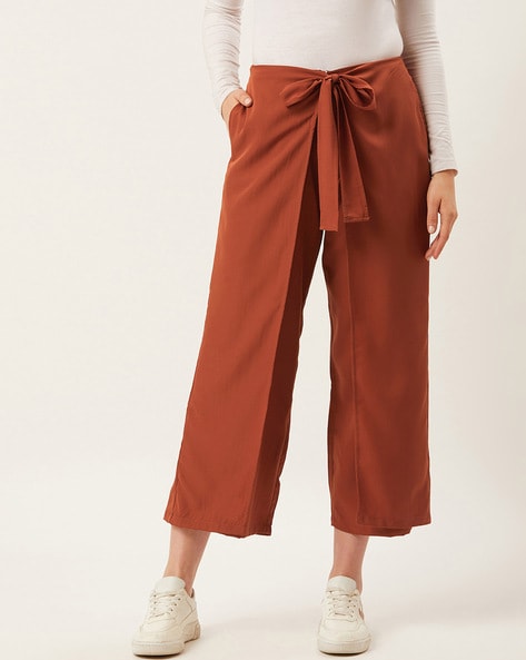 Super Slim Phoenix Formal Rust Solid Trouser - Saber