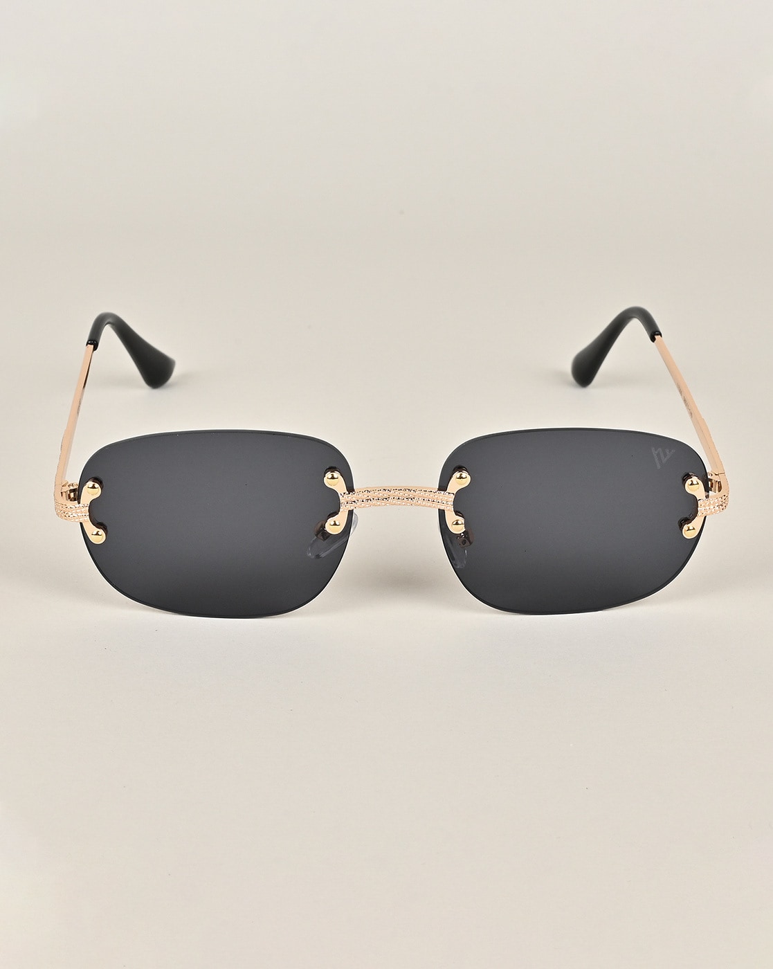 Square Rimless Sunglasses - Black | Konga Online Shopping