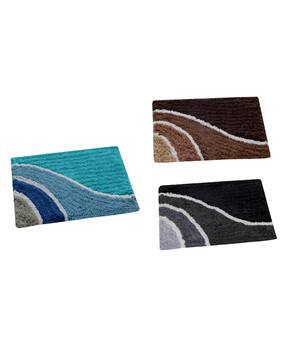 Pack of 3 Anti-Skid Cotton Door Mats 16"x 24"