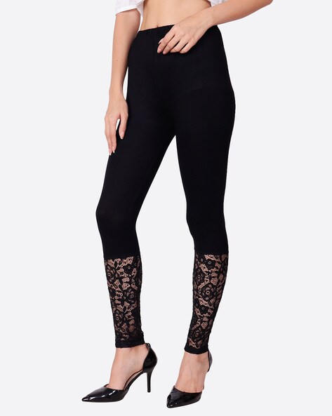 Elda Lace Leggings in Cream - CAMILLA AND MARC® C&M