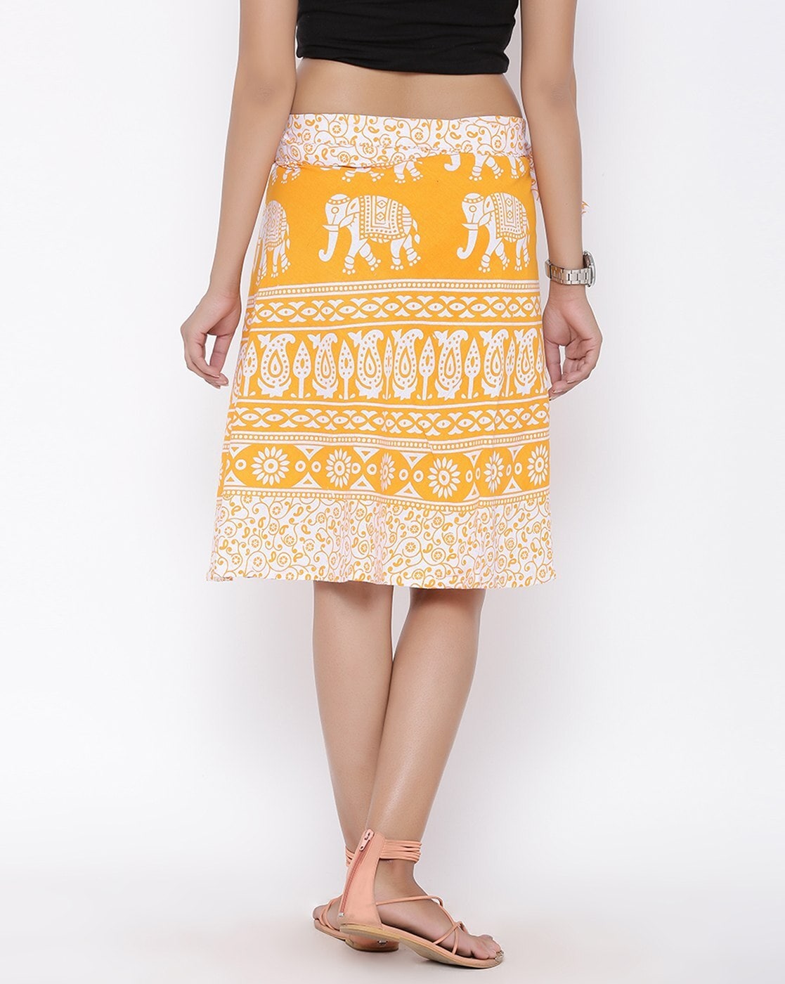 Buy Yellow Skirts & Ghagras for Women by Jabama Online