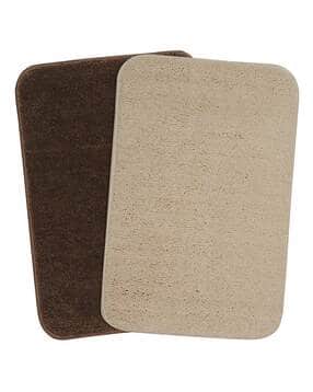 saral home Set of 2 Microfber Bathmats 1'x2'-picture-19
