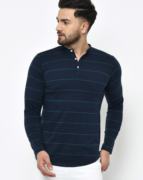 Buy Navy blue Tshirts for Men by RIGO Online