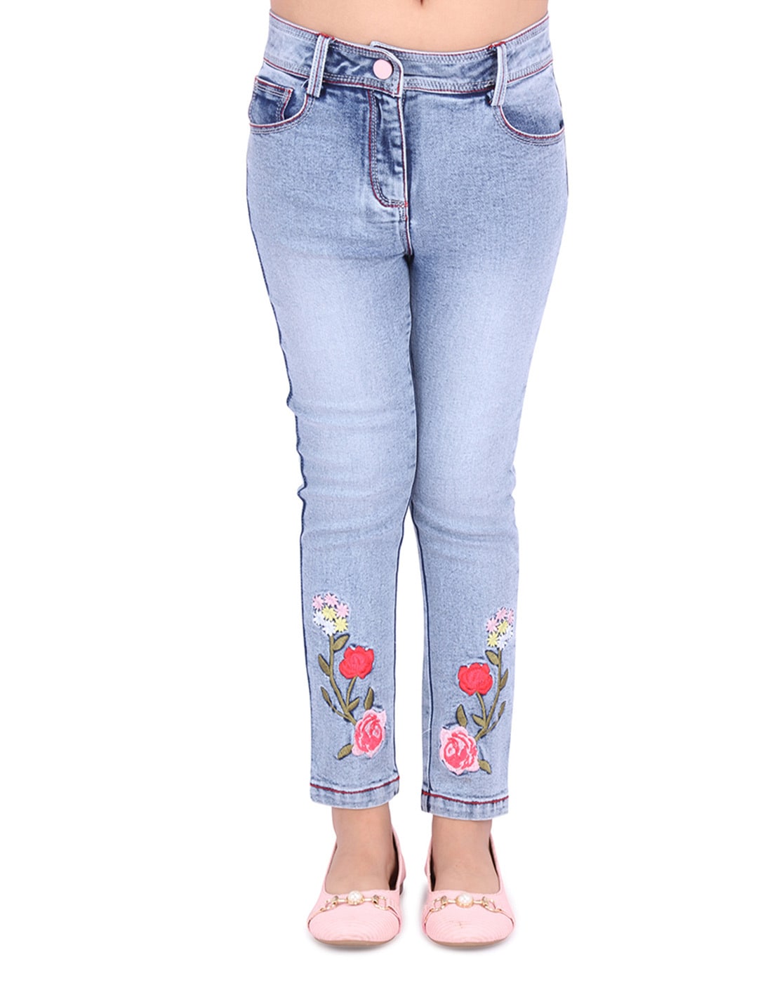 Buy Blue Jeans & Jeggings for Girls by Cutecumber Online | Ajio.com-sonthuy.vn