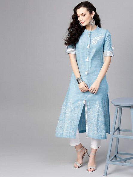 Latest 40 Types of Kurti With Jeans Images For Women 2022